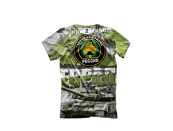 Футболка на 23 февраля с полной запечаткой №1
