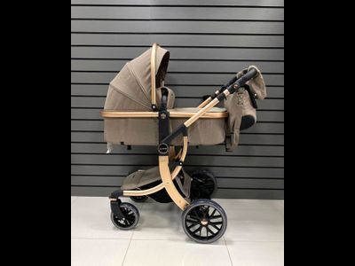 Детская коляска 3 в 1 Luxmom 601A Коричневый