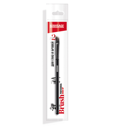 Кисть Lux visage №02 для глаз и бровей