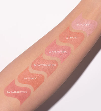 Румяна Lux visage Silk Dream