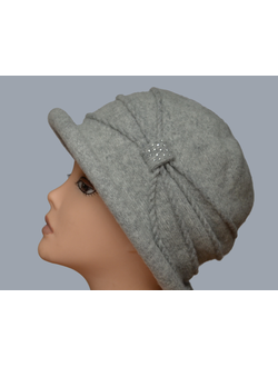 Шляпа Польша Kamea Venecja зимняя серая фото