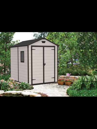 Сарай "Манор 6x8DD" (размеры 177х230 см), бежевый