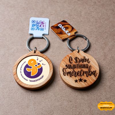 Брелок символ города Братска