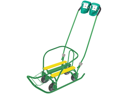 Продажа детских зимних саней Universal (Green) в Иркутске по низким ценам