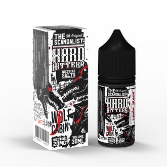 THE SCANDALIST HARDHITTERS SALT (STRONG) 30ml - WOLF CABIN (ПРОХЛАДНЫЙ БРУСНИЧНО-СМОРОДИНОВЫЙ МИКС С ХВОЕЙ)