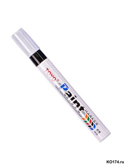 Маркер краска по металлу черный SA101