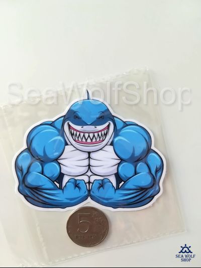 Наклейка оракал №18 Акула