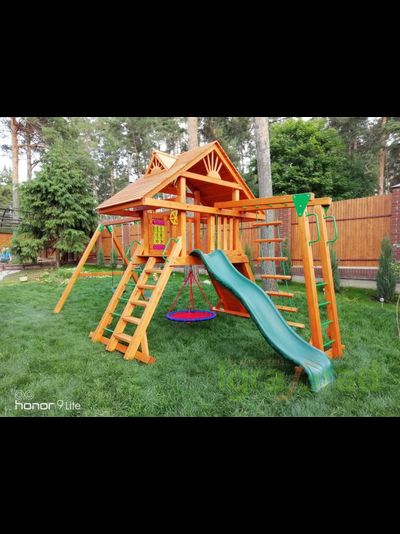 Детская площадка IgraGrad Крепость Фани с рукоходом (Дерево)