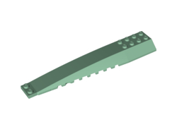 Wedge 16 x 4 Triple Curved with Reinforcements, Sand Green (45301 / 6258390 / 6330215)