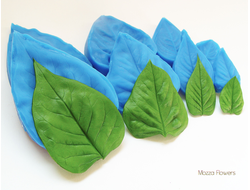 "Лист сирени " Силиконовый молд (вайнер)