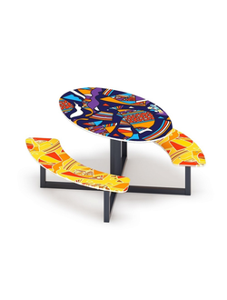 Столик детский круглый (Рыбы) - МФ 31.01.01-01