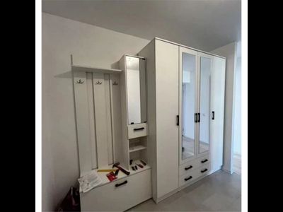 Шкаф Квадро Белый (Эра)