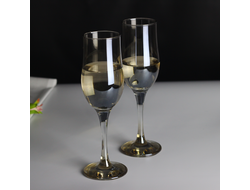 Бокал для шампанского "графит"