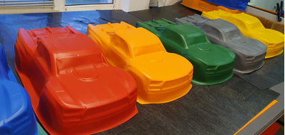 Unbreakable body for Arrma Mojave 6s