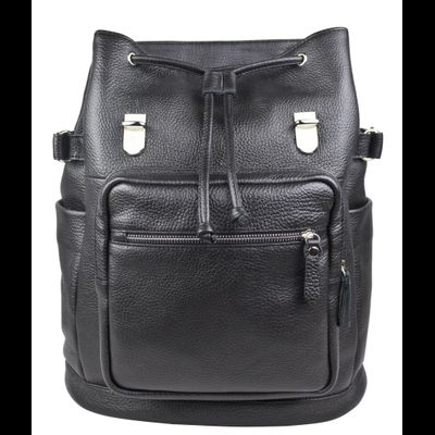 Кожаный рюкзак Volturno NEW Premium black (арт. 3004-61)