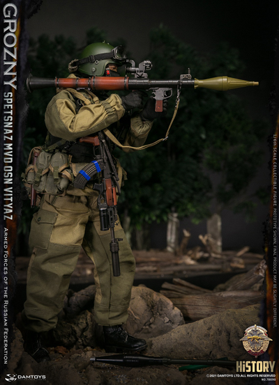 Боец спецназа "Витязь" в Грозном - КОЛЛЕКЦИОННАЯ ФИГУРКА 1/6 SPETSNAZ MVD VV OSN Vityaz GROZNY (78090) - DAMTOYS