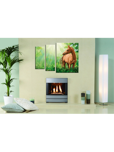 Модульная картина "Дикая лошадь"