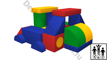 Мягкий игровой комплекс «Трактор»