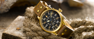 Часы мужские LACO ORIGINAL FRIEDRICHSHAFEN BRONZE 45 MM AUTOMATIC 862086 дорогие часы
