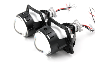 Билед модули M17, 2.5 дюйма, 6000K, гаечное крепление и 3R (комплект, 2шт)