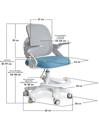 кресло ErgoKids Dumbo Air