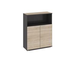 Тумба с 2-мя дверями «Успех-2» ПМ-184.14 Венге Цаво/Дуб Сонома