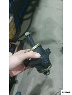 Ступица прикатывающего колеса КРН с сборе 509.046.206