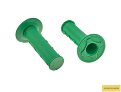 Грипсы SM-PARTS MX 1/2 Waffle зеленые (020225-123-8948)