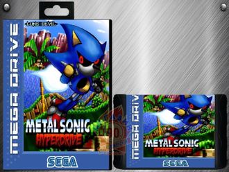 Metal Sonic Hyperdrive, Игра для Сега (Sega Game) MD