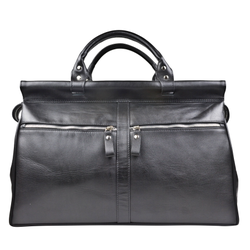 Кожаный саквояж Veano Premium black (арт. 4004-51)