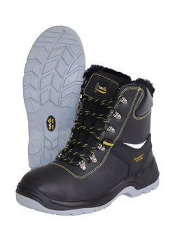 Ботинки КОМФОРТ/Ю, кожа, нат. мех, ПУ-ТПУ