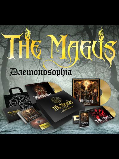 THE MAGUS – Daemonosophia (The Alchemical Gold Boxset edition) – Luxurious Black Box Embossed in Gold (Limited to 150 copies)