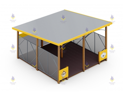 1360.2.2 Теневой навес «Джунгли» жёлтый