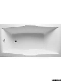 Ванна акриловая прямоугольная 1Marka KORSIKA 190x100 рама разборная + панель