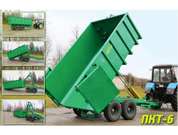 Полуприцепы тракторные ПКТ-6 и ПКТ-6-1 - 1