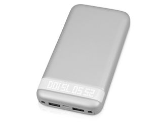 Портативное зарядное устройство PowerBank, 15000 mAh, серебристый