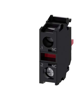3SU1400-1AA10-1CA0 КОНТАКТНЫЙ МОДУЛЬ С 1НЗ КОНТАКТОМ, ВИНТОВЫЕ КЛЕММЫ, ДЛЯ МОНТАЖА НА ДЕРЖАТЕЛЕ АКТУАТОРА