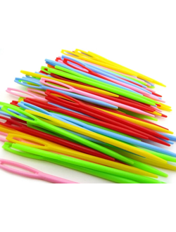 Игла пластиковая безопасная, 7 см