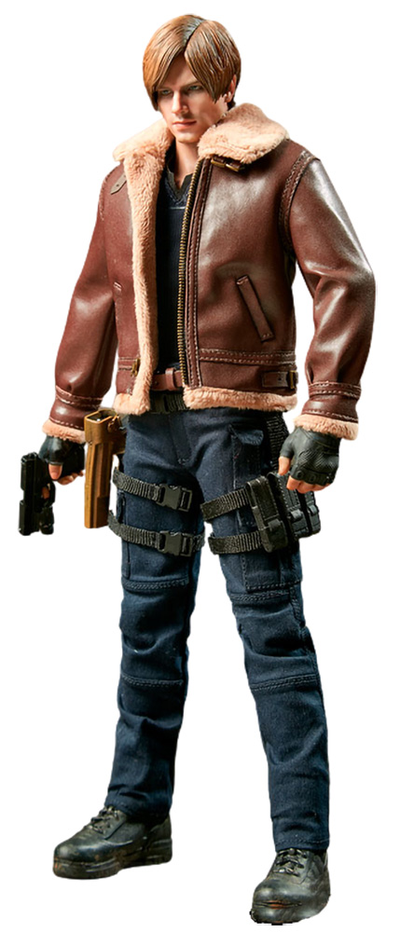 Леон С. Кеннеди (Resident Evil 4 Remake)  - Коллекционная ФИГУРКА 1/6 scale Mr.Kennedy complete set (FD014C) - Hot Heart