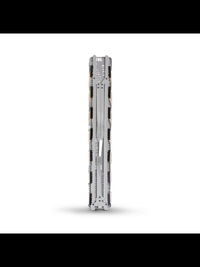 Кровать раскладная с ортопедическим основанием и мягким матрасом РК6-М, рисунок с сердцами