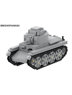 Panzer 38t немецкий легкий танк - Лего танк