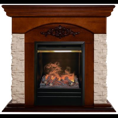 Электрокамин Neapolis NT с очагом 3D Olympic