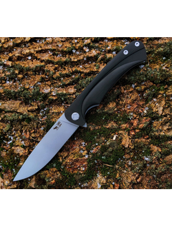 Складной нож Чиж плюс сталь AUS 10, рукоять G10, цвет черный