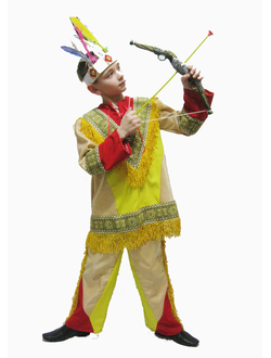 Индейский национальный костюм 8-10 лет