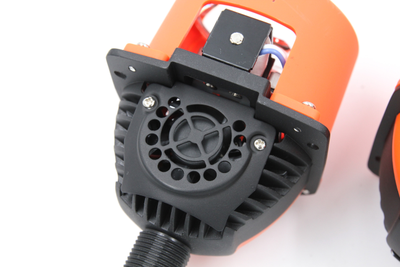 Билед модули M01 PRO, 2.5 дюйма, 12v, 5500К, с подсветкой красного цвета Devil Eyes (комплект, 2шт)