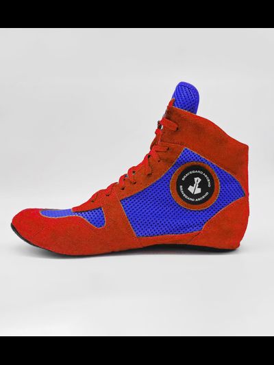 Борцовки для самбо ВФС BRAVEGARD Ascend красно-синие