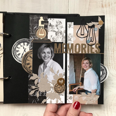 Набор штампов и ножей для вырубки "Тик-так"