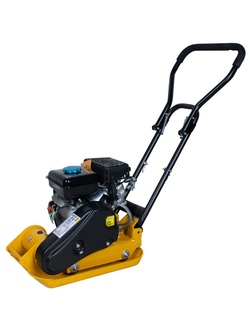 Виброплита 45 кг, 8,5кН (Loncin) без бака, коврик, колесный комплект TOR T-50*