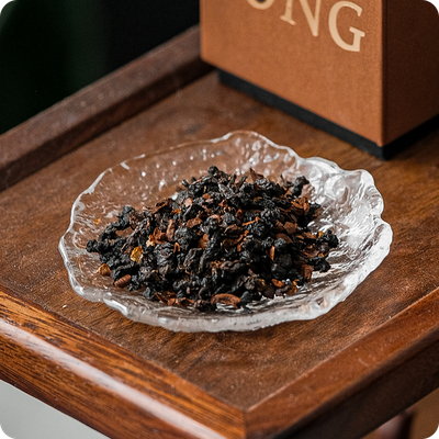 Улун с добавлением зёрен кофе