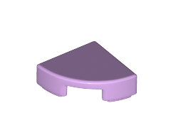 Tile, Round 1 x 1 Quarter, Lavender (25269 / 6240465)